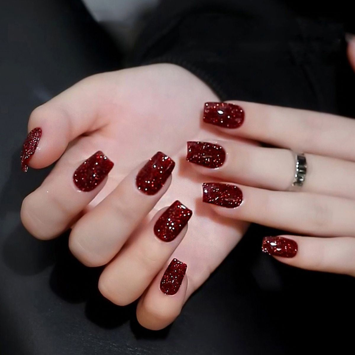 Flashy Reflective Glitter Nail Gel – Nightclub-Style High-Shine UV LED Gel Polish for Stunning Sparkle and Long-Lasting Wear