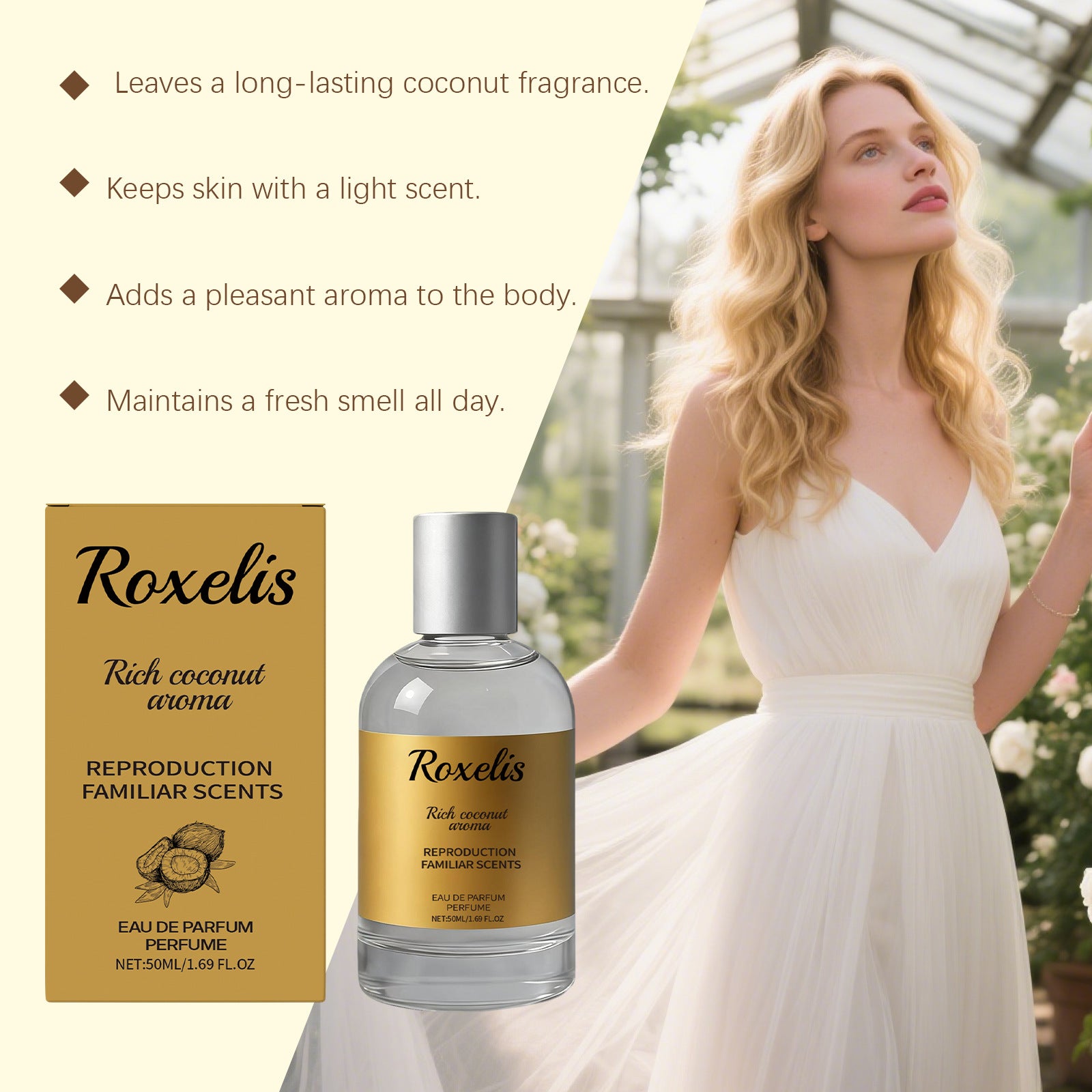 Green Tea Citrus Eau De Toilette – Refreshing Citrus Scent with Green Tea Notes, Long-Lasting Fragrance for Men & Women, Light and Energizing Perfume Spray