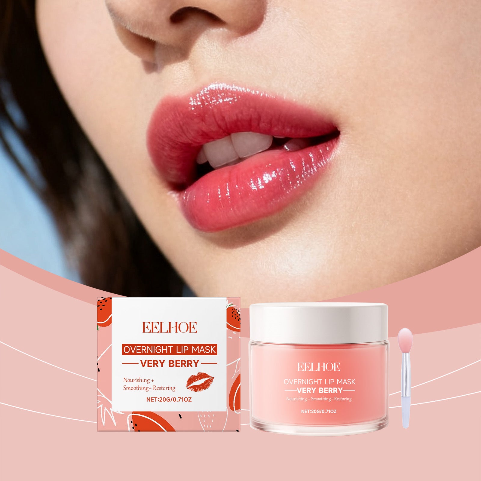 Nourish lips overnight with our berry sleep lip mask. Hydrating, repairing formula for smooth, plump lips. Wake up to soft, healthy lips every morning.
