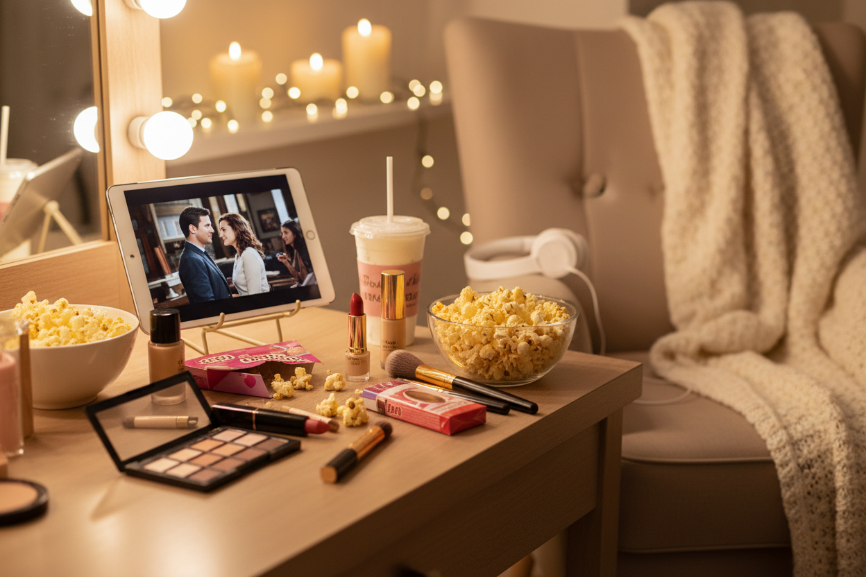 BEAUTY MAKEUP AND MOVIE TOGETHER LIFESTYLE 